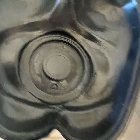 Vintage Walt Disney Productions plastic Bowl with Feet Mickey Donald Duck - Picture 5 of 7